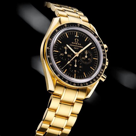 omega speedmaster professional moonwatch 310.63.42.50.10.001 yellow gold|omega speedmaster moonwatch.